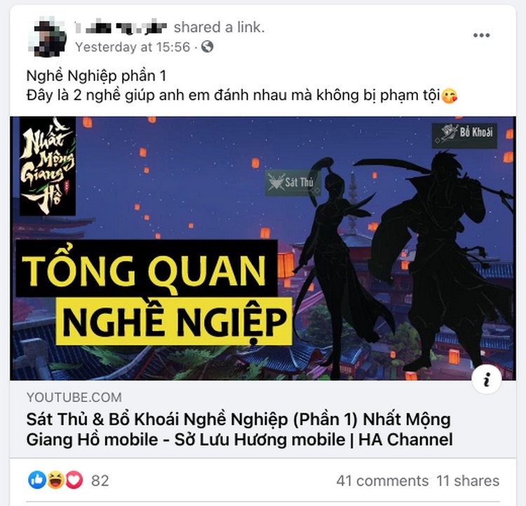 game thủ Nhất Mộng Giang hồ chia sẻ kinh nghiệm