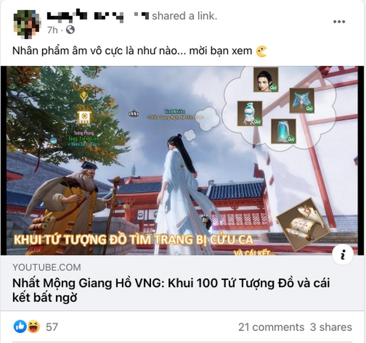thông tin về game Nhất Mộng Giang Hồ VNG