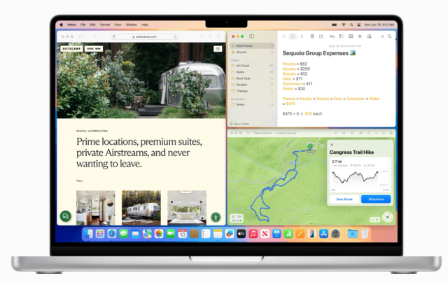 macOS Sequoia ra mắt: Tích hợp Apple Intelligence, phản chiếu màn hình iPhone, cải thiện khả năng chơi game, sắp xếp cửa sổ 