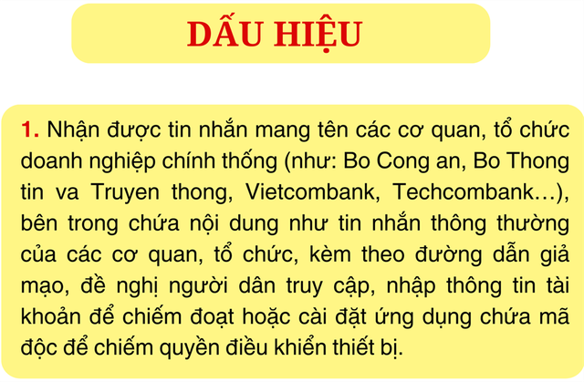 Bộ Công an cảnh báo 