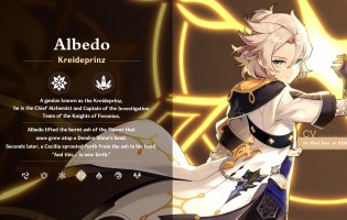 Genshin Impact: Chi tiết bộ kĩ năng của nhân vật Albedo