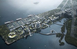 Tencent xây dựng 'công viên văn phòng' siêu khủng trị giá 31,9 tỷ nhân dân tệ tại đảo chim cánh cụt