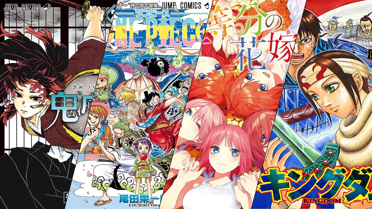 Top manga xuất sắc nhất Nhật Bản năm 2021, One Piece qua mặt Kimetsu No Yaiba trở thành số một