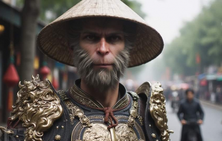 Fan Black Myth: Wukong quá sáng tạo, vẽ luôn hình Ngộ Không sang Việt Nam 