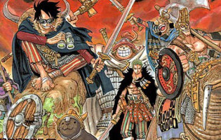 Người hâm mộ One Piece tranh luận về diện mạo mới của băng Mũ Rơm ở đảo Elbaf