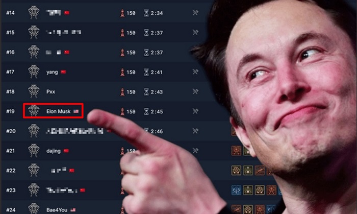 Elon Musk bất ngờ "flex" khả năng chơi game siêu hạng, nằm trong top 20 người chơi xuất sắc nhất