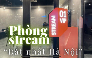 Phòng stream 200k/giờ tại Hà Nội, cấu hình toàn những 