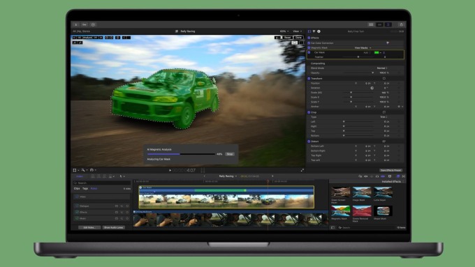 Apple nâng cấp Final Cut Pro sau 13 năm với AI