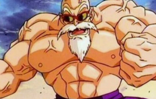 AI tái hiện Master Roshi ở trạng thái Max Power theo phong cách live-action