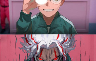 Meme Squid Game trở thành trào lưu trong cộng đồng anime